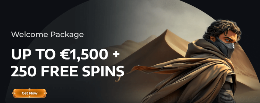 Spinsahara Casino Uvítací bonus